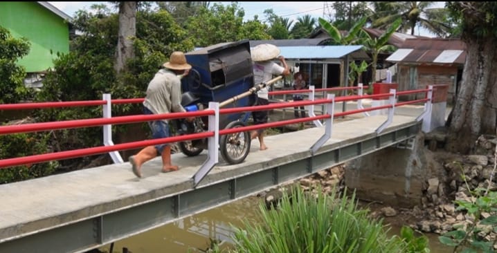 Jembatan Garuda Paya Besar Rampung 100 Persen, Siap Diresmikan