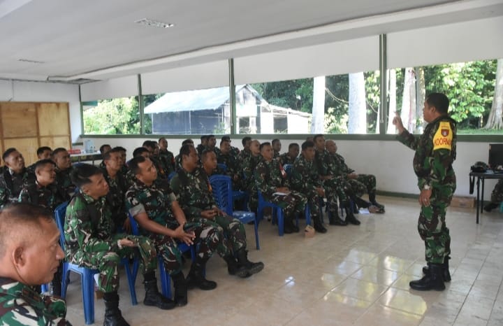 Kodim 1002/HST Asah Kemampuan Prajurit Hadapi Bencana Karhutla