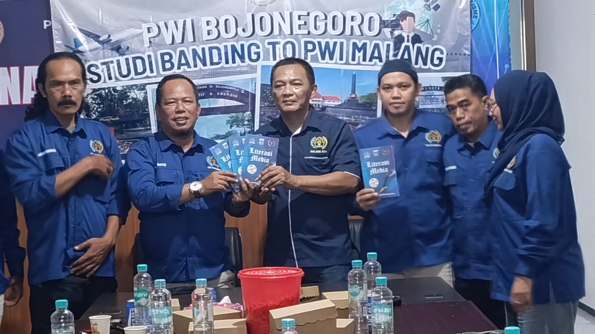 PWI Malang Raya Bongkar Kunci Sukses Organisasi, PWI Bojonegoro Siap Meniru