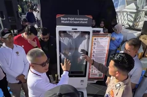 Dorong Transformasi Digital, Pemprov Sumbar Resmikan Samsat KiosK