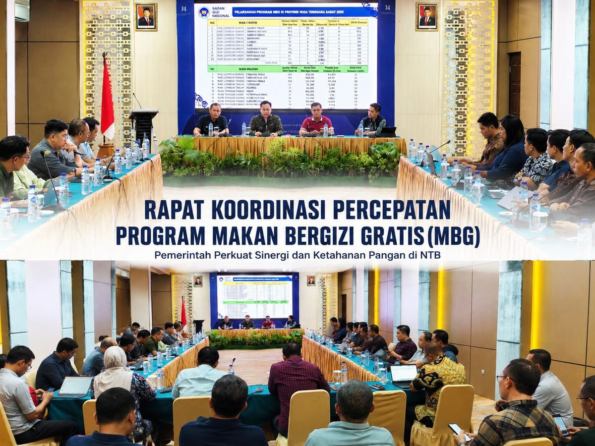 Cakupan Program Makan Bergizi Gratis di NTB Diperluas
