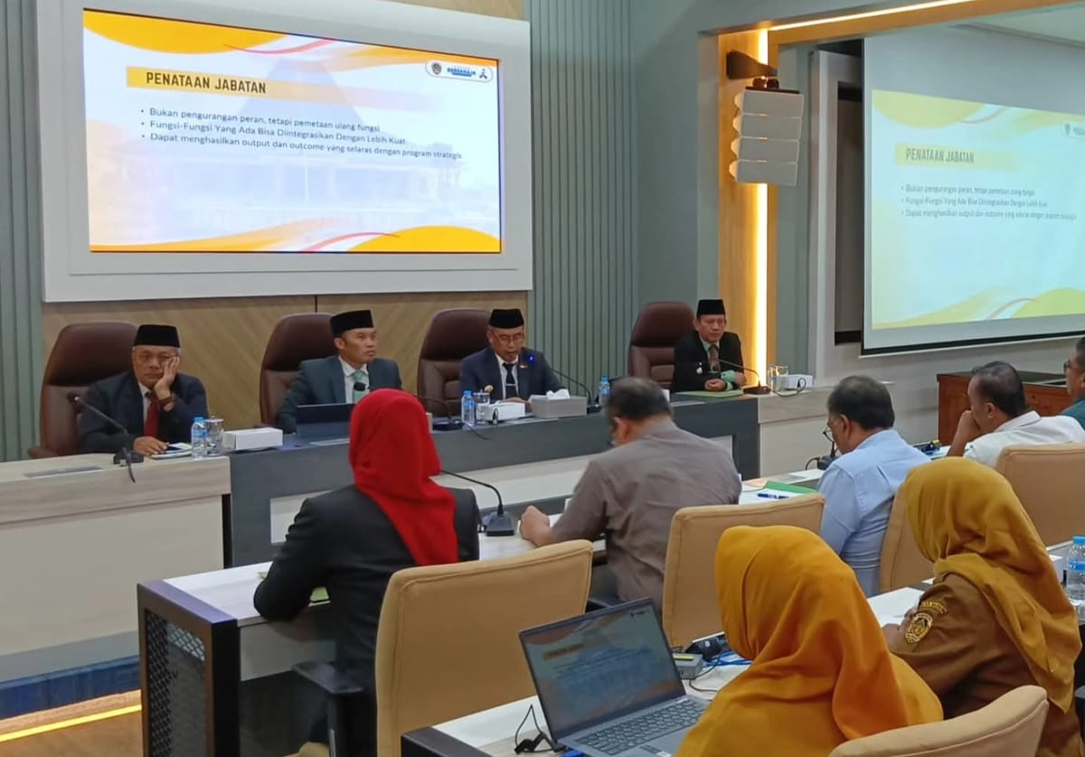 Pemkab Madiun Lakukan Evaluasi  Kelembagaan Perangkat Daerah