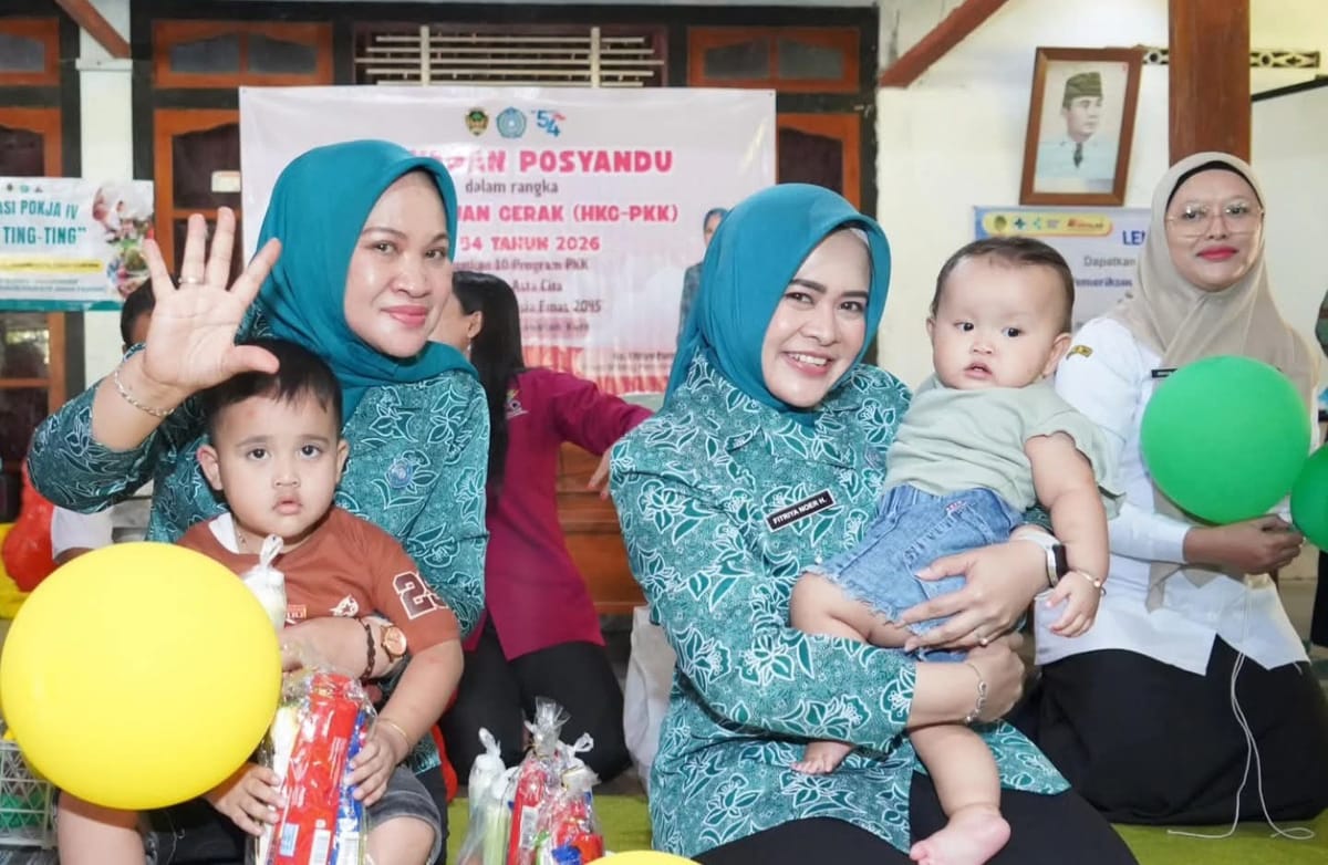 PKK Kabupaten Madiun Ikut Berperan  Bangun Generasi Bangsa