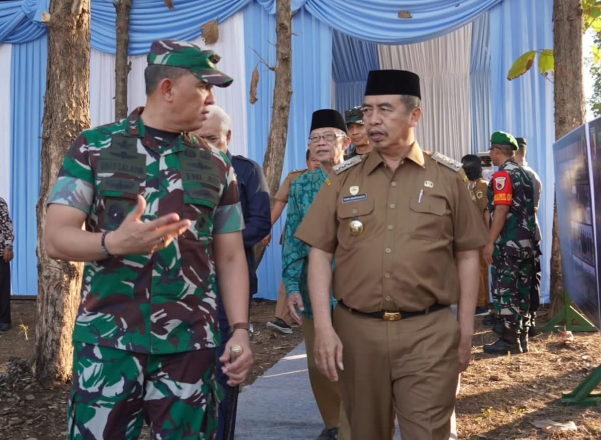 Pangdam V/Brawijaya Tinjau Calon Lokasi Yonif TP di Kabupaten Madiun
