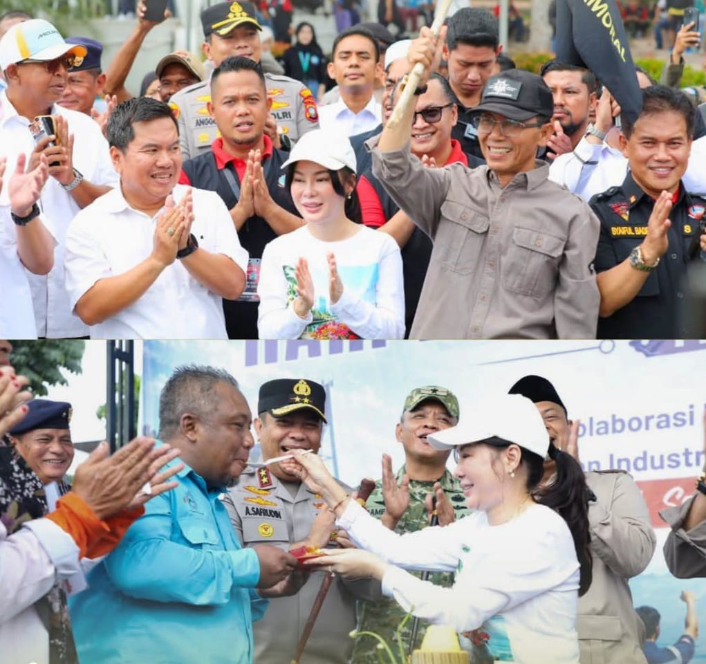 May Day di Batam Diisi Aksi Positif, Dihadiri Walikota Amsakar dan Wakil Walikota Li Claudia