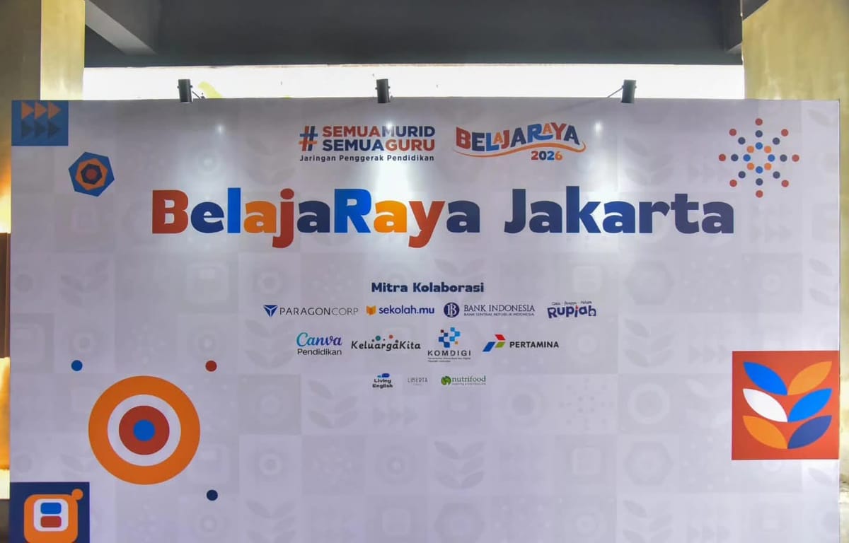 Seskab Teddy dan Sejumlah Menteri Hadiri "Belajaraya Jakarta 2026"