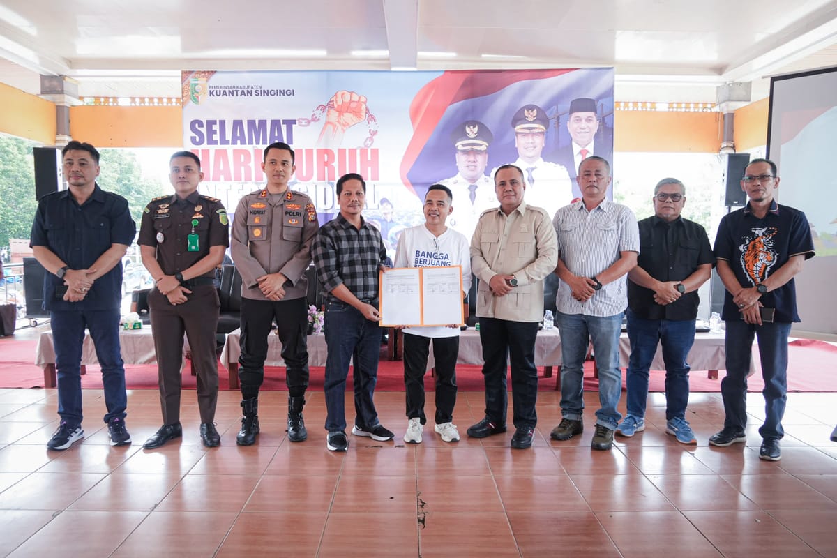 May Day 2026, Pemkab Tindak Lanjuti Tuntunan Federasi Buruh Kuantan Singingi