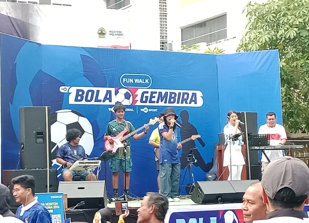 TVRI Jateng Masifkan Demam Piala Dunia di CFD Simpanglima Semarang