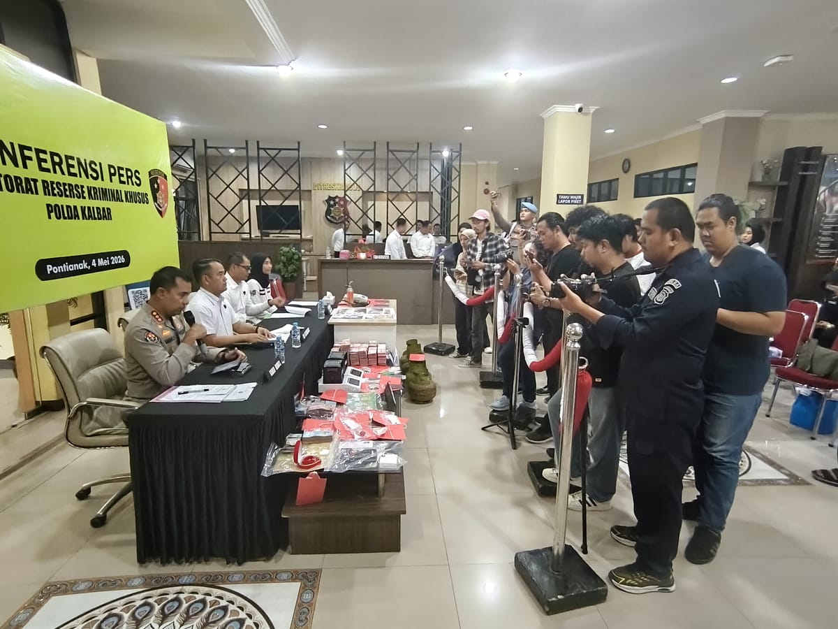 Sikat Habis Mafia BBM dan Tambang Ilegal, Polda Kalbar Bongkar 42 Kasus—Kerugian Negara Tembus Miliaran!