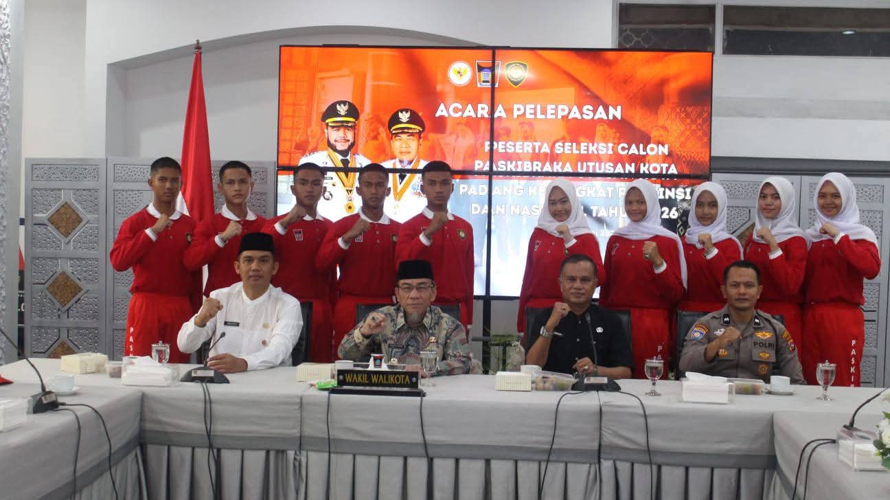 Bidik Tiket Nasional, 10 Utusan Paskibraka Kota Padang Ikuti Seleksi Tingkat Sumbar dan Nasional