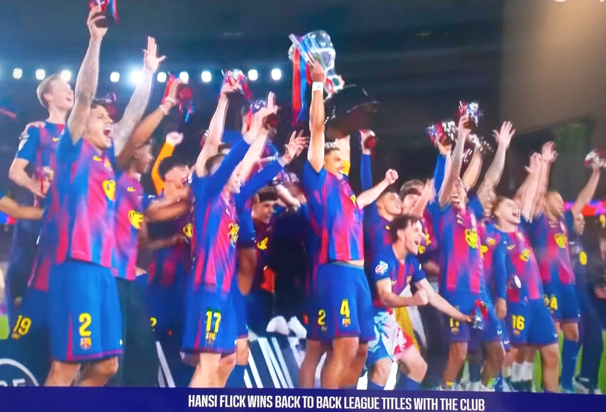 Sempurna, Barca Menangi El Clasico dan Kunci Trophy La Liga 2025/2026
