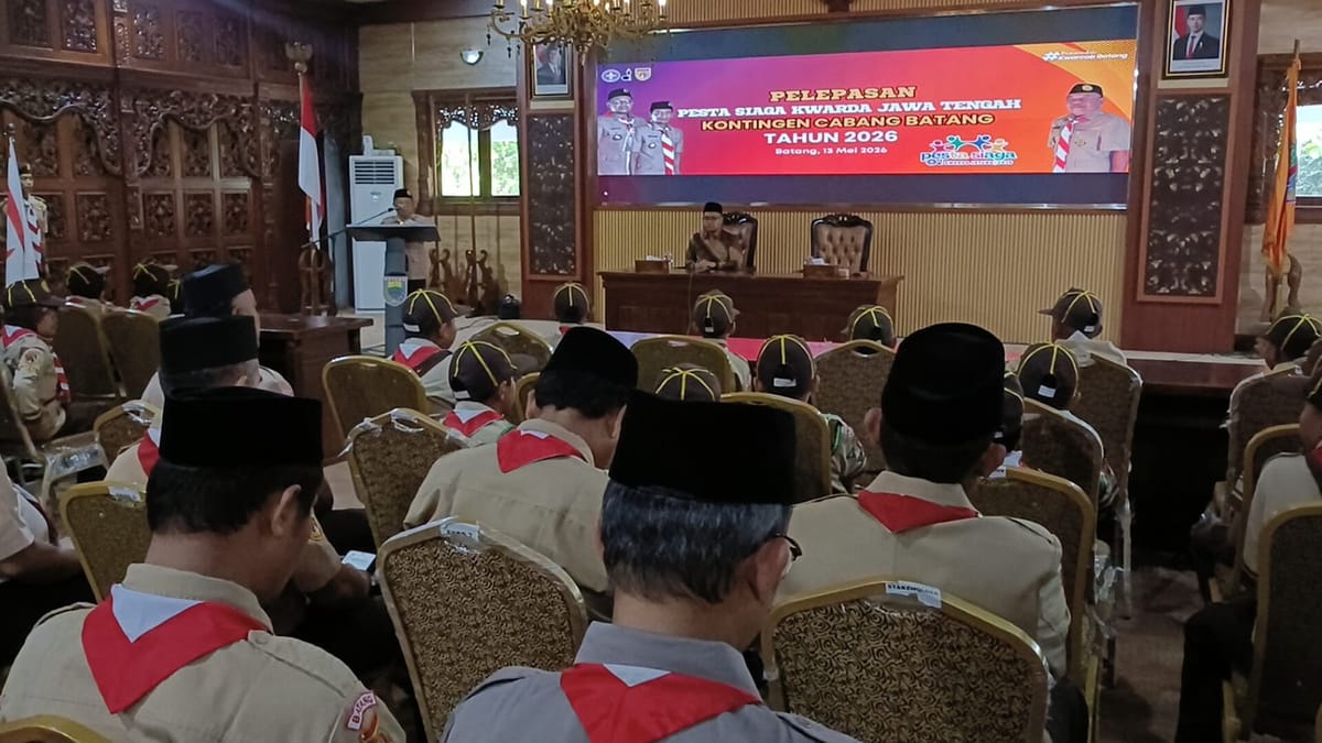 Kontingen Pramuka Kwarcab Batang Bersiap Unjuk Kebolehan pada Pesta Siaga se Jawa Tengah