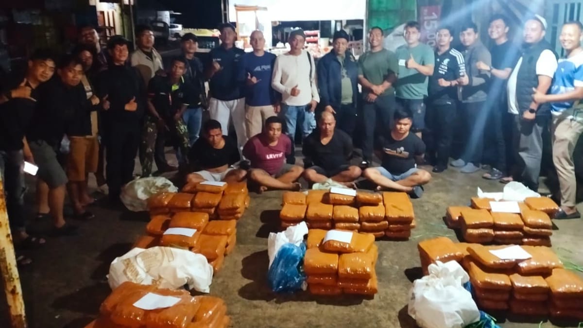 BNNP Sumbar Gagalkan Penyelundupan 150 Kg Ganja di Jalur Bukittinggi-Medan