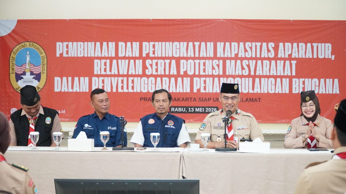 Kwarda DKI dan BPBD Perkuat Kesiapsiagaan Bencana, 40 Peserta Ikuti Pembinaan Intensif