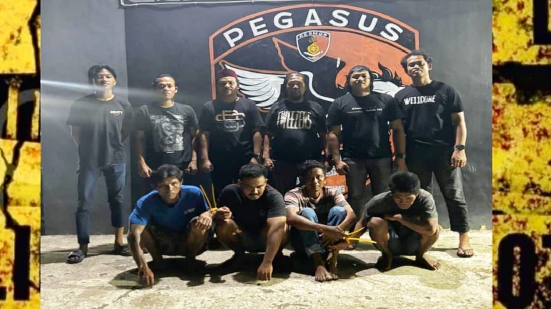 Tim Pegasus Polres Jeneponto Tangkap Komplotan Pencuri Ternak
