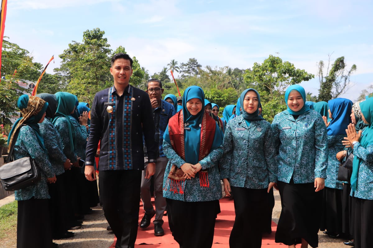 Penilaian Lomba Gerakan PKK Sumbar 2026 di Desa Bukit Gadang Sawahlunto
