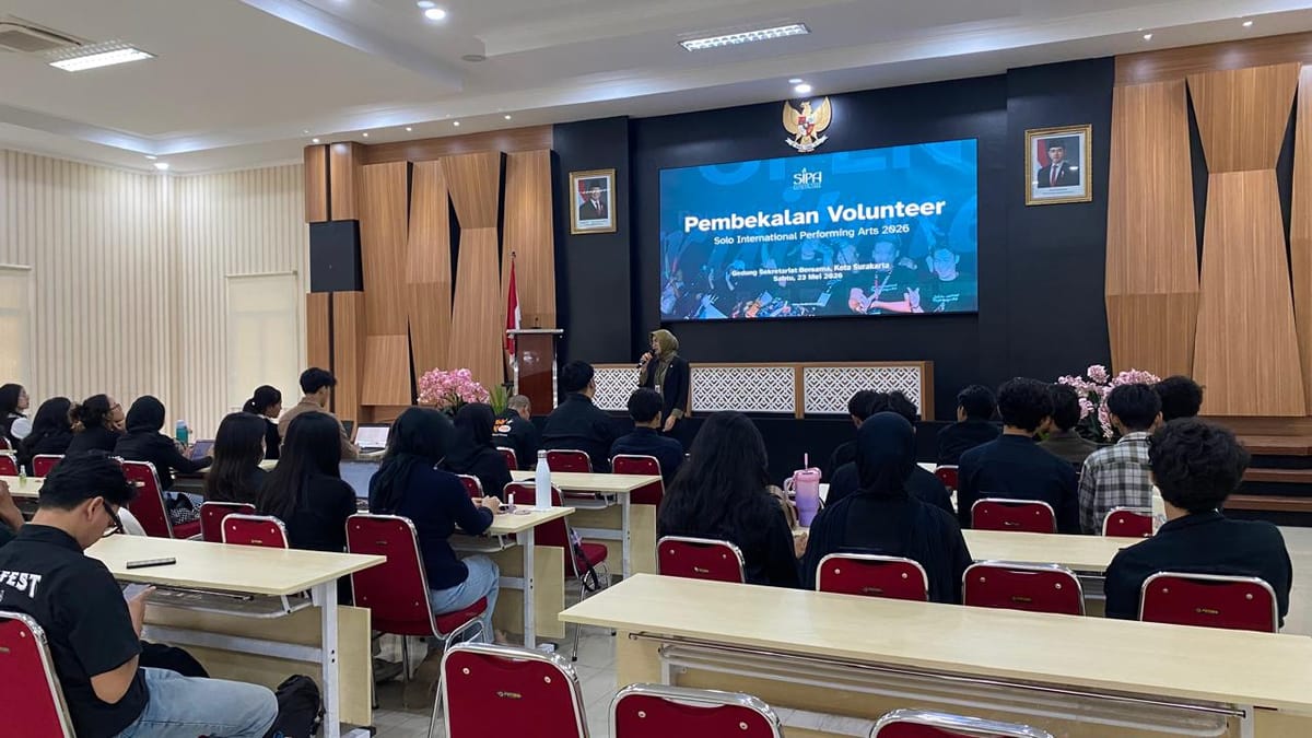 Volunter Solo Internasional Performing Arts - SIPA, Jadi Agen Wisata