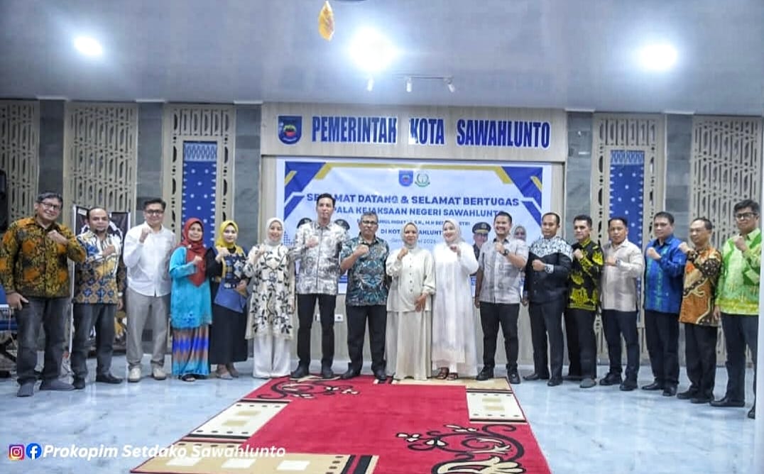 Wali Kota Riyanda Putra Sambut Kajari Baru Sawahlunto, Perkuat Sinergi Penegakan Hukum dan Tata Kelola Pemerintahan