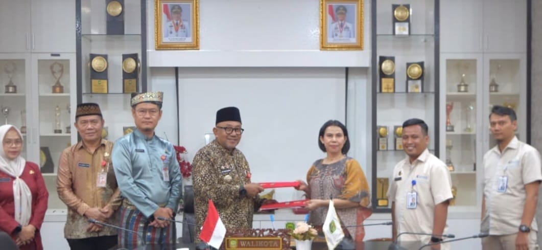 Memperkuat Sinergitas, Pemko Tanjungpinang Berikan Dukungan Dalam Bentuk Pinjam Pakai Asset Kepada Kemenkum