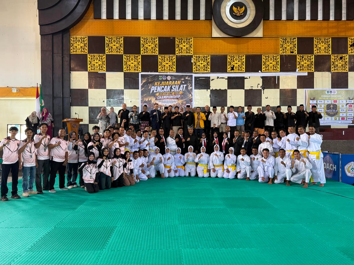 Ratusan Pesilat dari Delapan Daerah Ramaikan Kejurnas Pencak Silat Rektor UNP Championship 2026