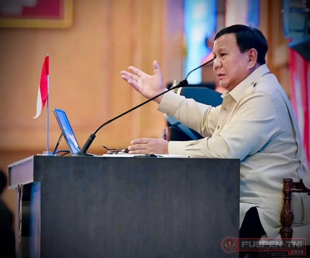 Panglima TNI Dampingi Presiden RI Tutup Sarasehan Kebangsaan KSTI 2026