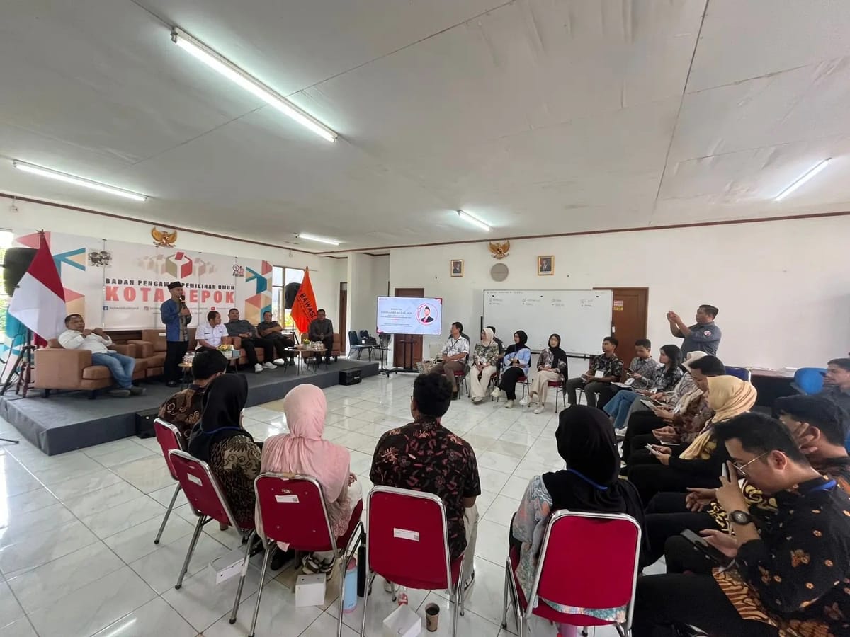 Bawaslu Depok Cetak Kader Pengawas Muda, Gen Z Disiapkan Jadi Garda Demokrasi Pemilu 2029