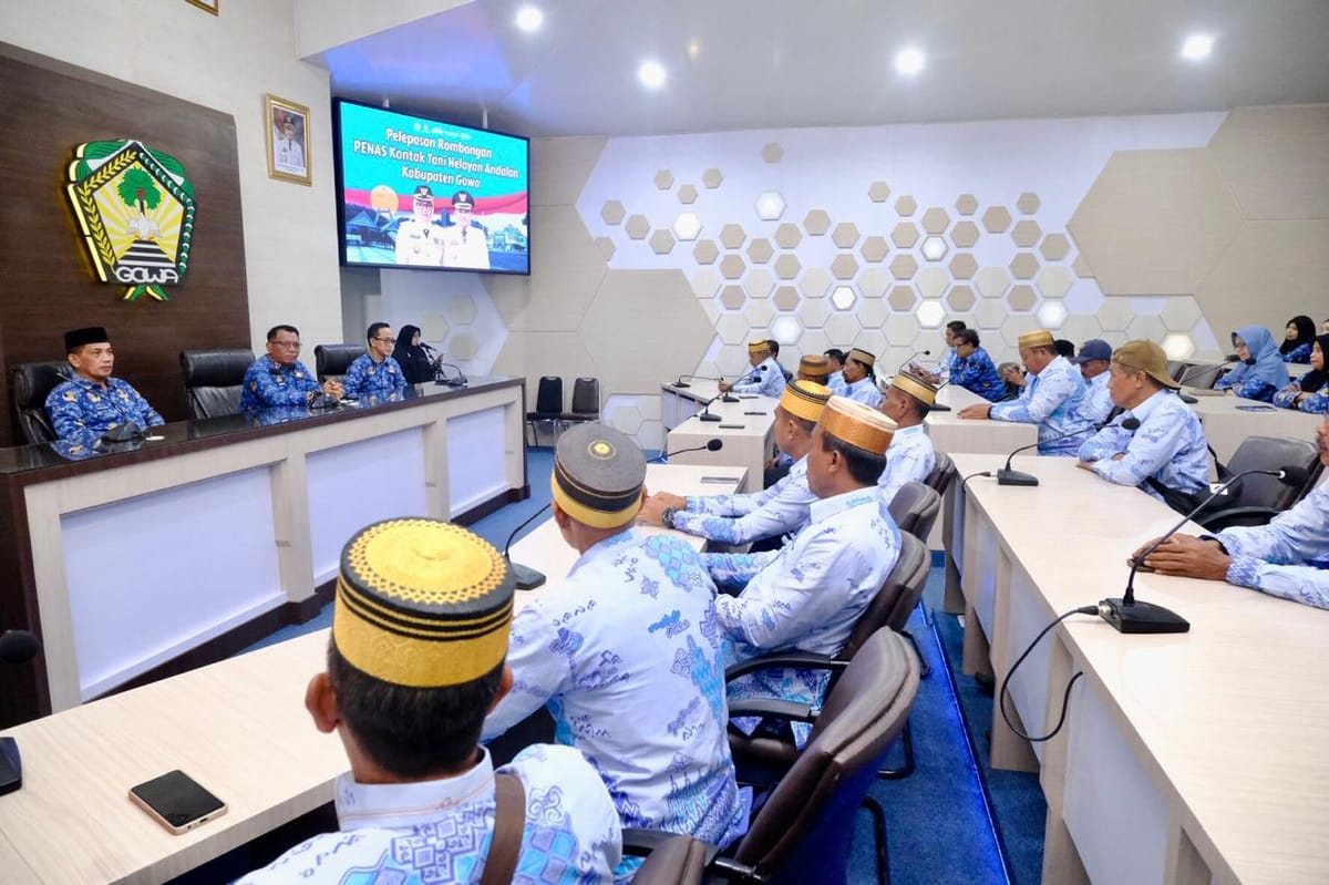 Sekda Gowa Ajak Rombongan KTNA Promosikan Produk Unggulan di Penas Petani Nelayan XVII
