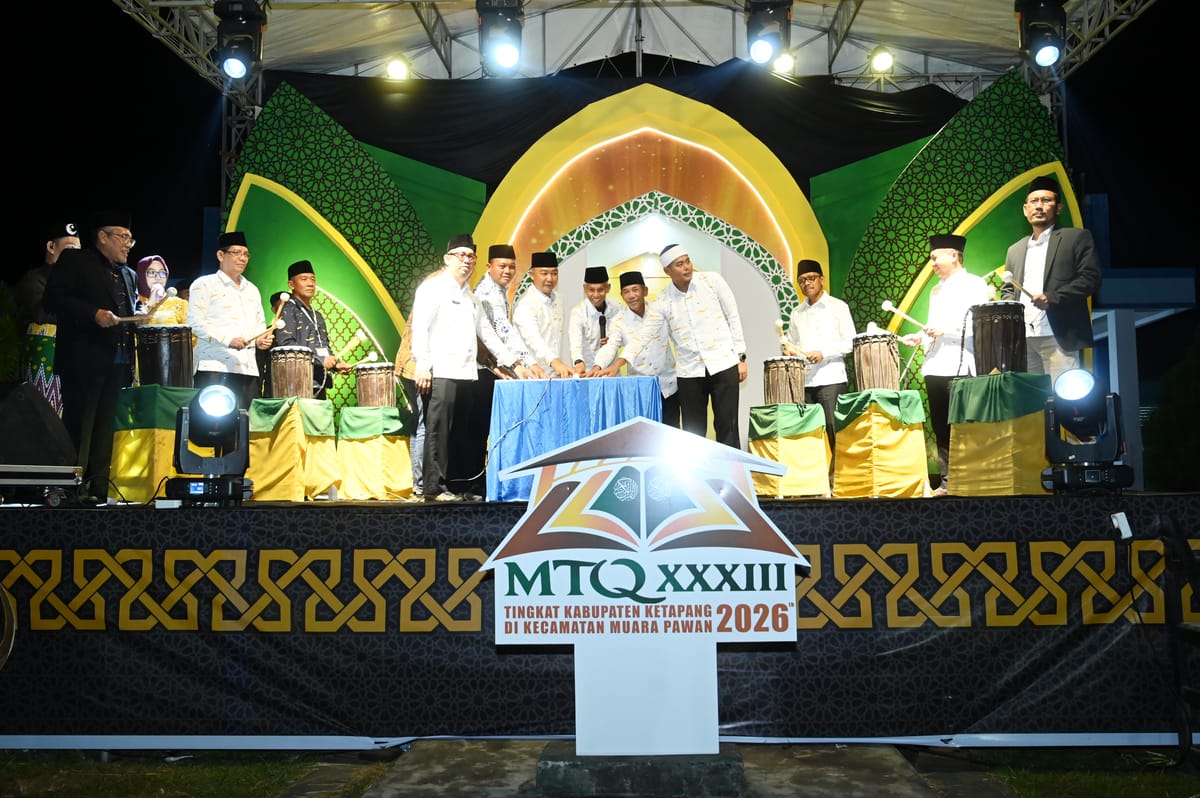 MTQ XXXIII Ketapang Resmi Dibuka, Bupati Targetkan Tembus Tiga Besar Kalbar