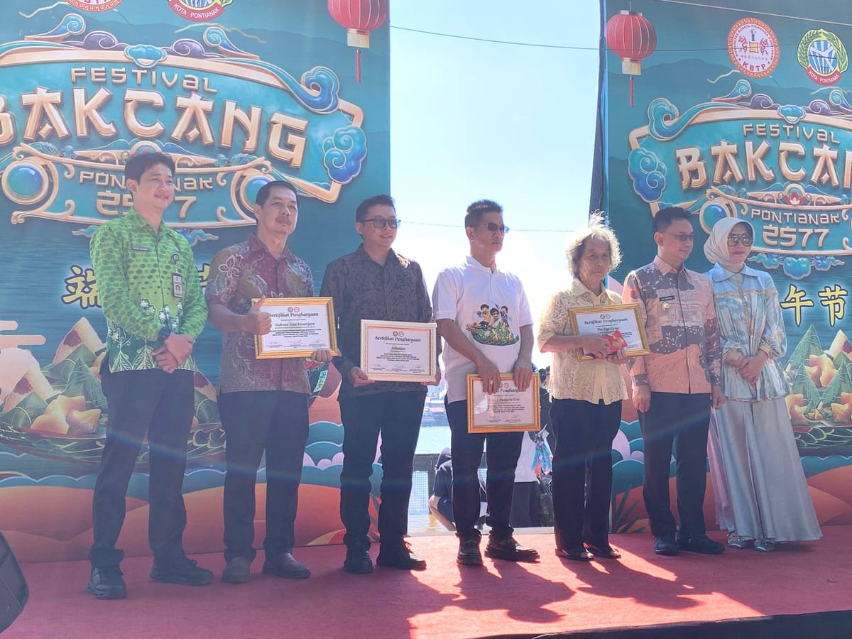 Seribu Bakcang untuk Pontianak: Tradisi yang Pecahkan Rekor dan Tercatat dalam Sejarah