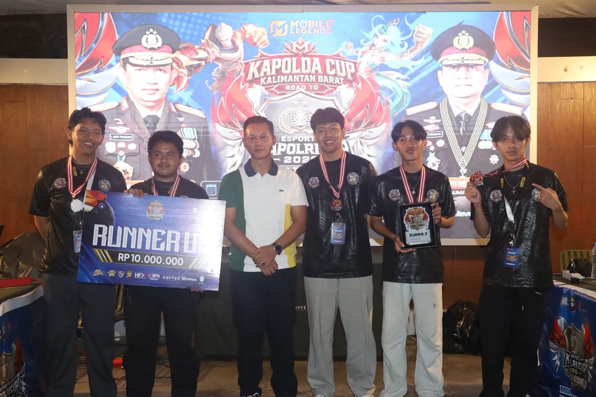 Kapolda Cup Mobile Legends Berakhir, Kubu Raya Sabet Gelar Juara