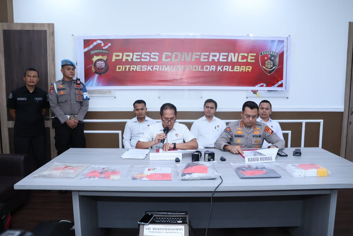Polda Kalbar Ungkap 816 Kasus Kriminal dalam Enam Bulan, URC Ringkus 147 Tersangka