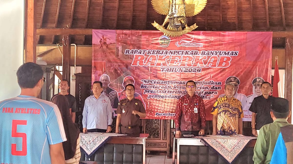 Rakerkab NPCI Banyumas Matangkan Persiapan Peparpeda dan Peparprov 2026