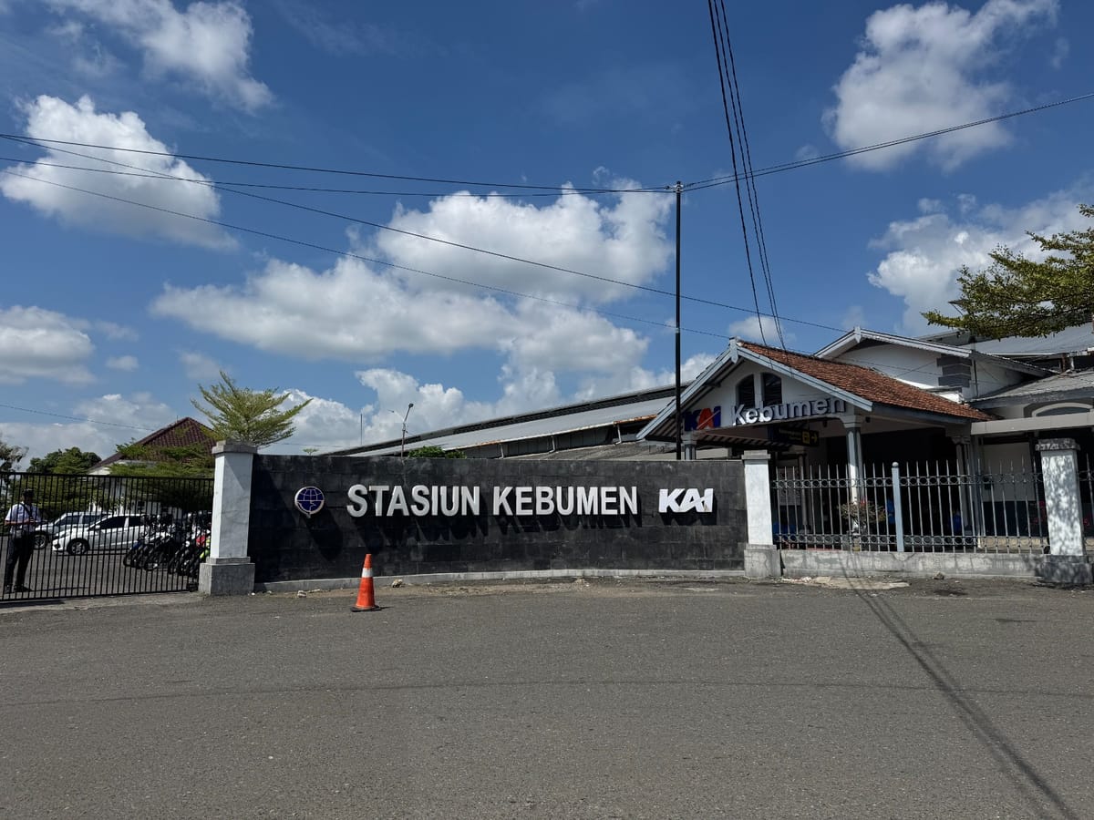 Penumpang Terus Meningkat, Stasiun Kebumen Kian Strategis Dukung Mobilitas dan Pariwisata