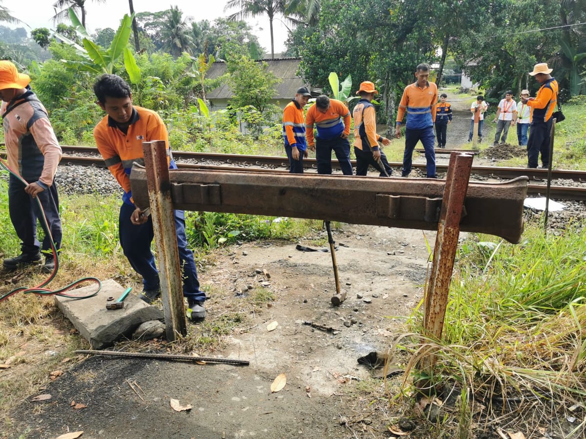 Jelang Libur Sekolah, KAI Daop 5 Purwokerto Tutup Enam Perlintasan Liar