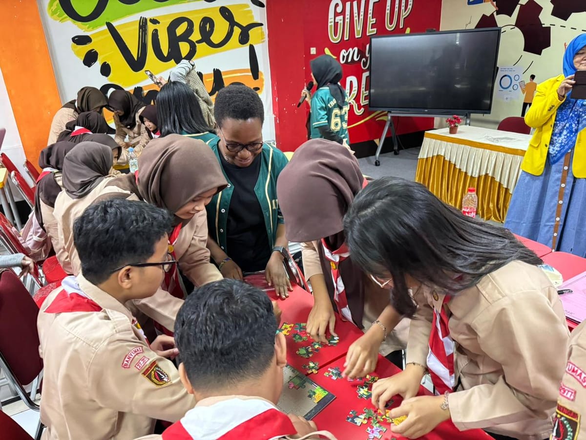Mahasiswa Internasional Unsoed Kenalkan ASEAN kepada Pelajar di Purwokerto