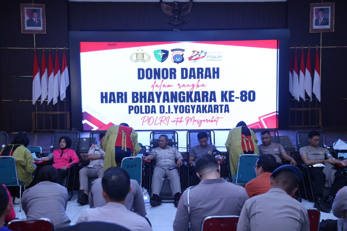Sambut Hari Bhayangkara ke-80, Ditlantas Polda DIY Ajak Driver Ojol Jadi Pelopor Keselamatan Berlalu Lintas