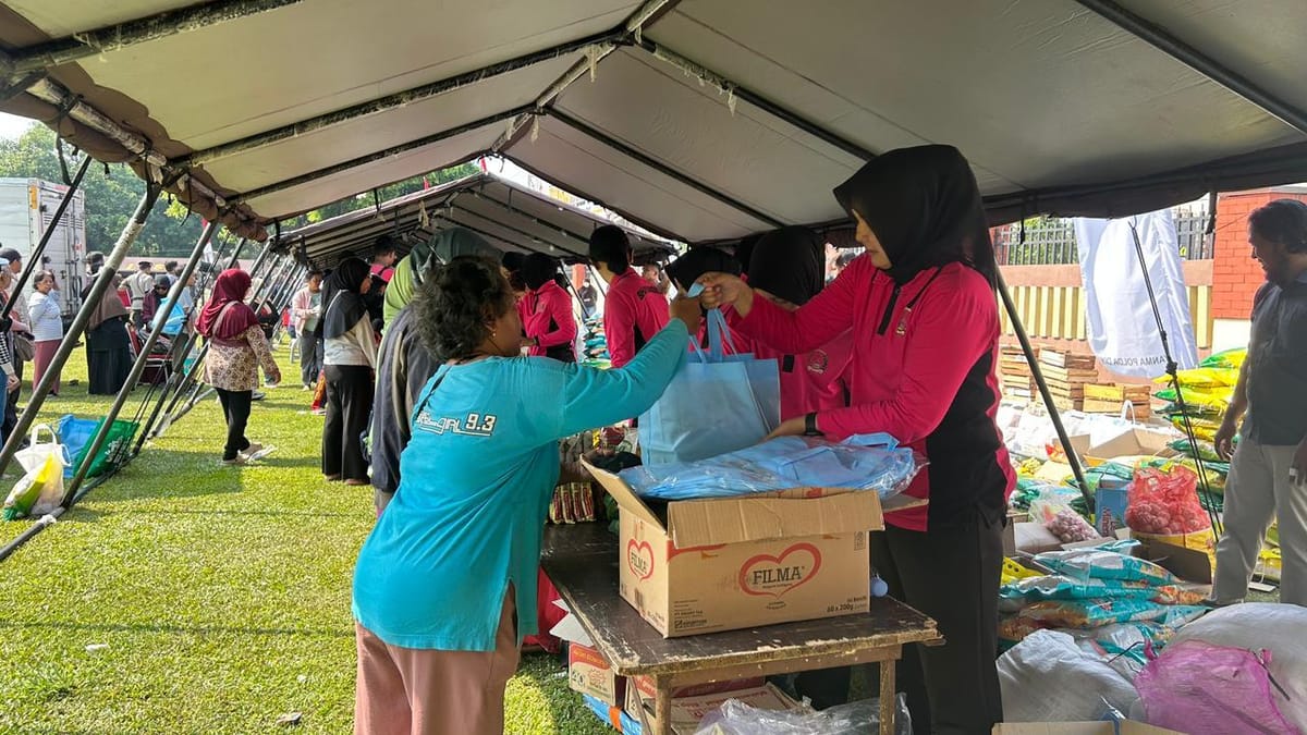 Jelang Hari Bhayangkara ke-80, Polda DIY Gelar Pasar Murah dan Dukung UMKM Bhayangkari