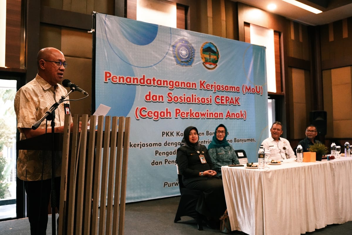 Kasus Perkawinan Anak di Banyumas Menurun, Pencegahan Tetap Jadi Prioritas