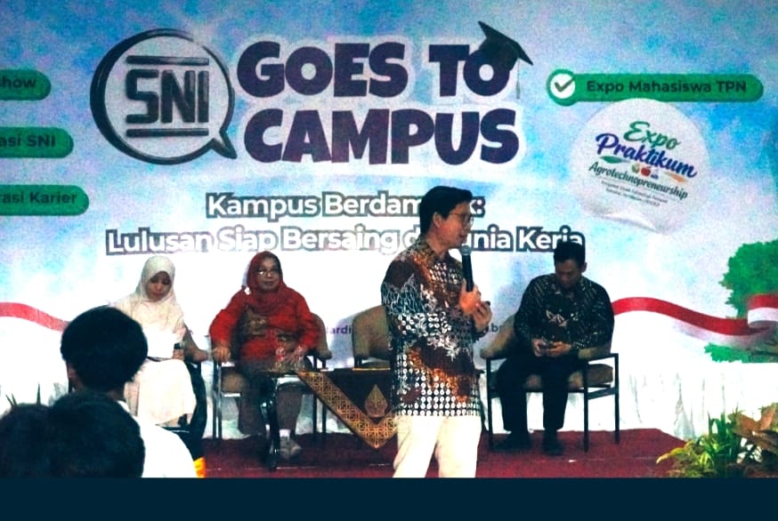 Unsoed, BSN, dan Sucofindo Perkuat Budaya Standardisasi Lewat SNI Goes to Campus 2026.