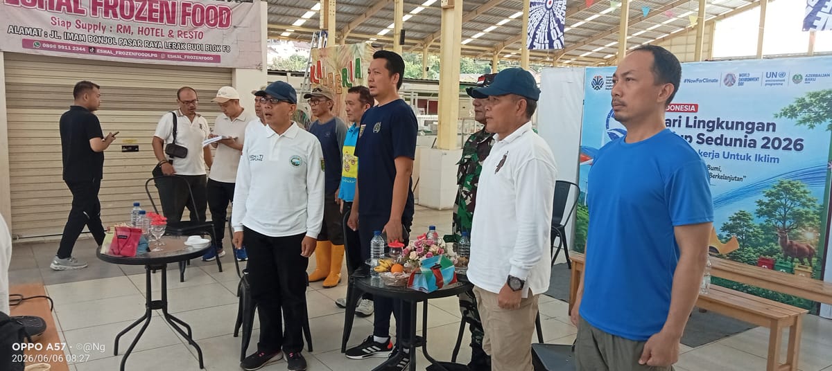 Pemerintah Provinsi Lampung Ikuti Secara Virtual Peringatan Hari Lingkungan Hidup Sedunia Tahun 2026