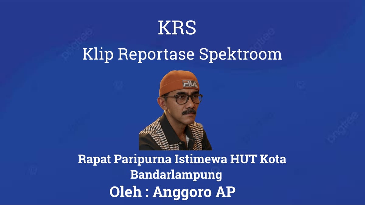 Rapat Paripurna Istimewa HUT Kota Bandarlampung