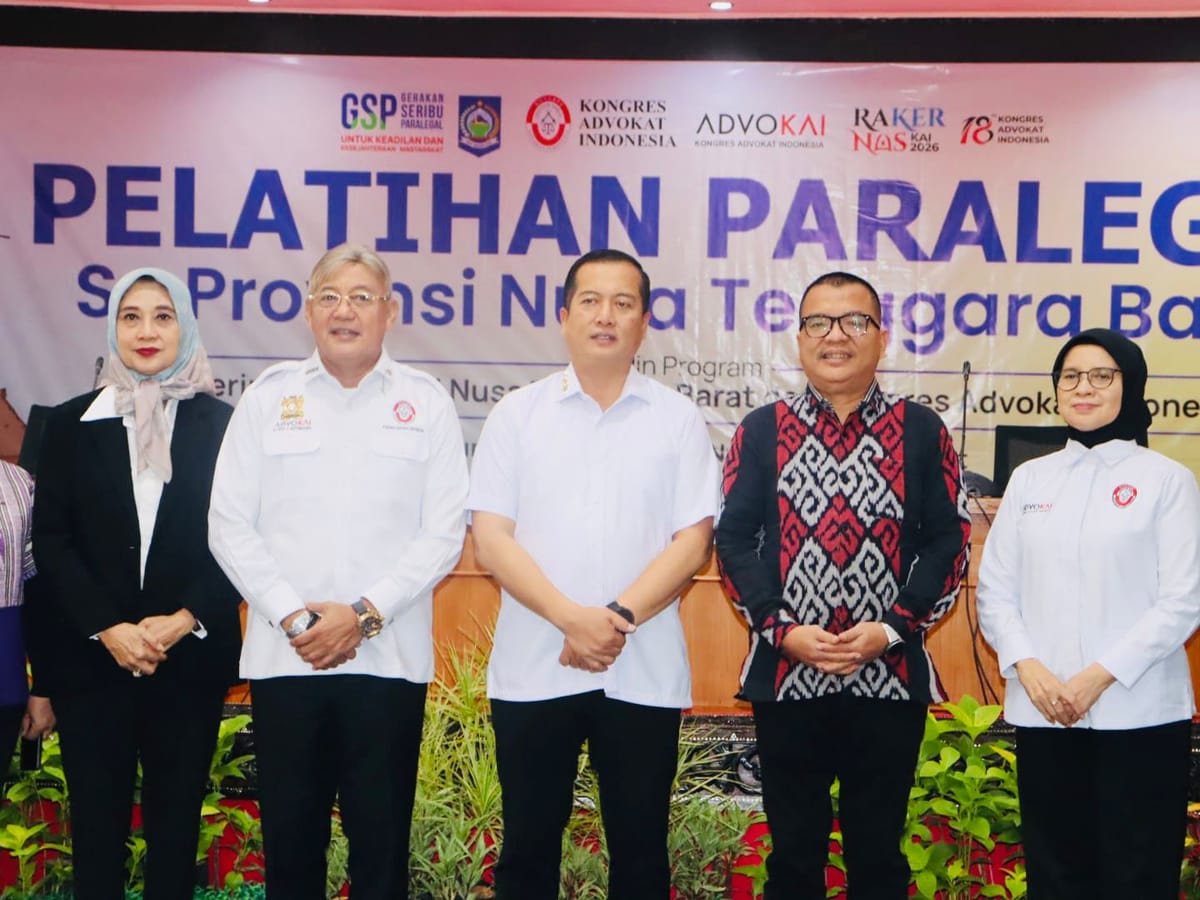 NTB  Pelopor Lahirnya Masyarakat  Semakin Sadar Hukum Lewat Gerakan 1000 Paralegal
