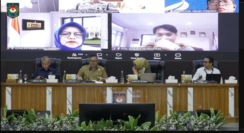 Rakor TPID Ungkap Kenaikan Harga Komoditas Penyumbang IPH Minggu Ke 3 Juni 2026