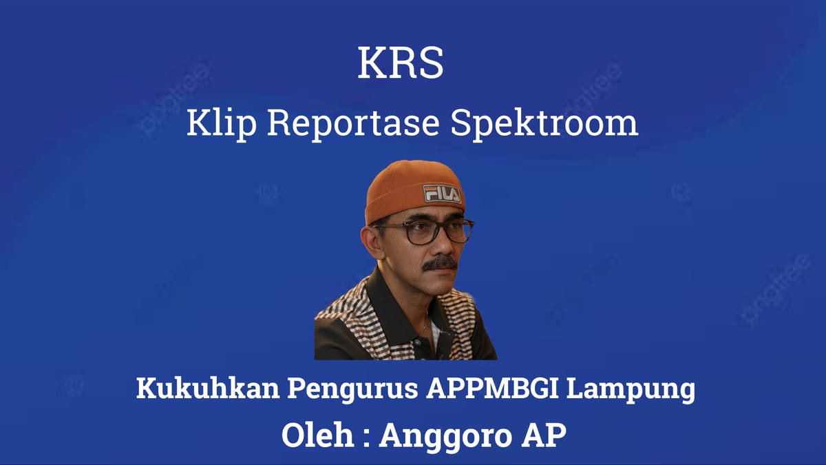 Kukuhkan Pengurus APPMBGI Lampung