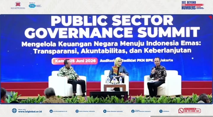 Wagub Lampung Jihan Nurlela Jadi Narasumber Talkshow Public Sector Governance Summit (PSGS) 2026
