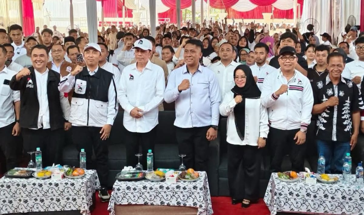 Jokowi Apresiasi PSI Lampung, Struktur Partai Sudah Sampai Ke Tingkat Desa
