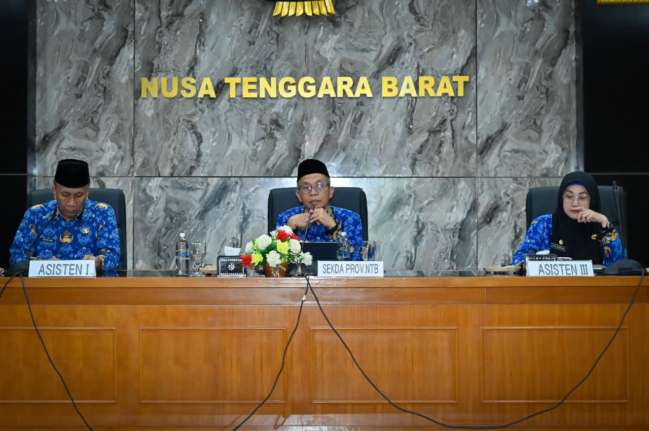 Pengentasan Kemiskinan Ekstrem Jadi Prioritas, Sekda NTB Minta OPD Fokus pada Hasil