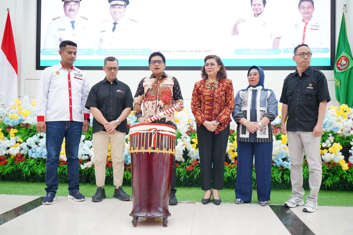KORMI Maluku Gelar Musprov II, Gubernur Tegaskan Olahraga Masyarakat Sebagai Motor Peningkatan Kualitas Hidup Menuju Indonesia Emas 2045