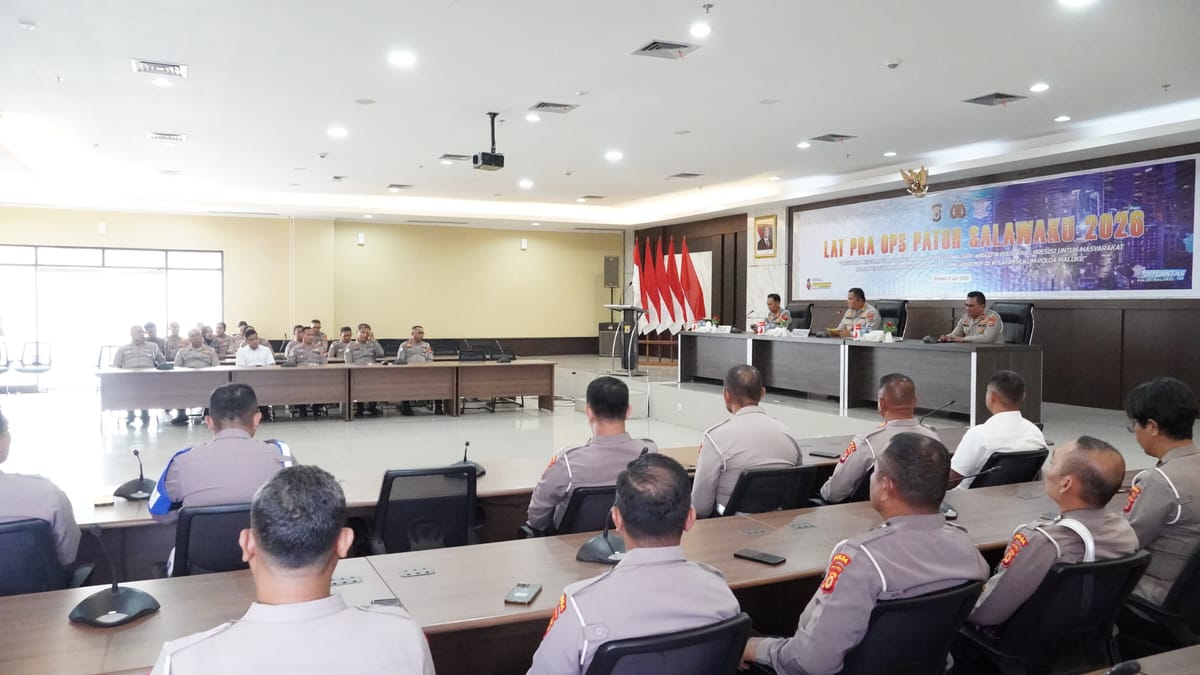 Polda Maluku Siapkan Operasi Patuh Salawaku 2026, Karoops Tekankan Profesionalisme dan Kepercayaan Publik