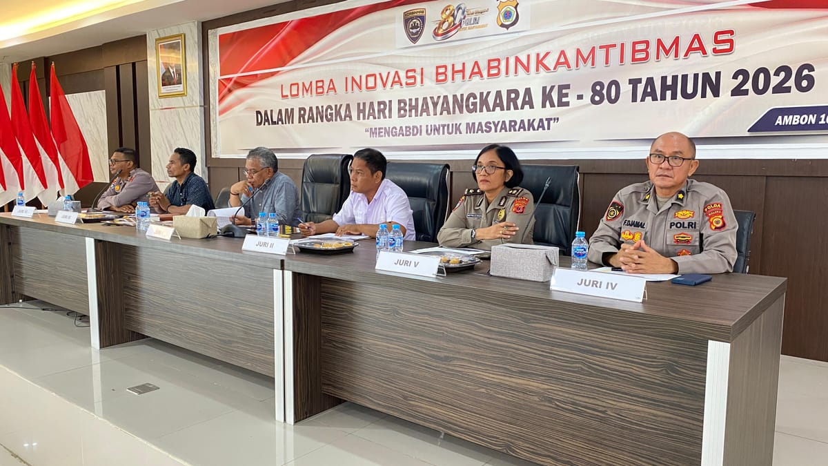 Polda Maluku Jadikan Lomba Tiga Pilar Kamtibmas Instrumen Perkuat Kolaborasi Kamtibmas